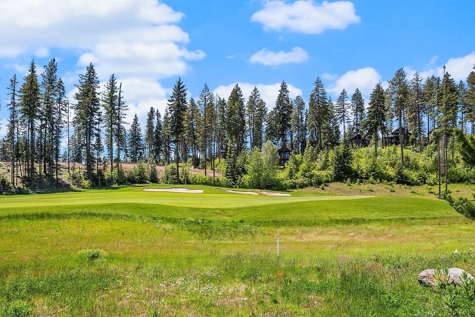 Elk Grove: - Elk Grove is on the 15th fairway, just a short 5 min walk from Swiftwater Cellars.