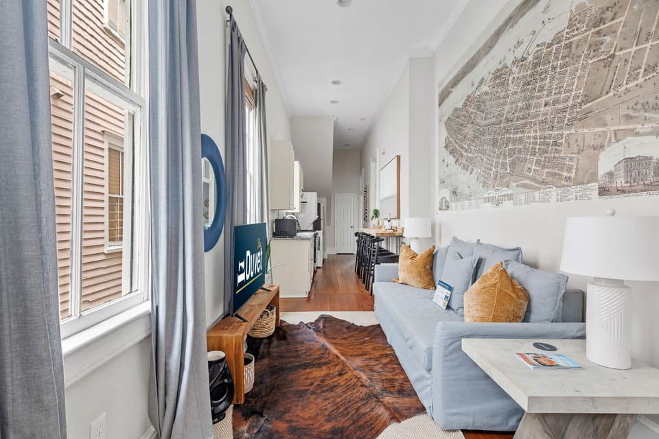 Living Space with Smart TV