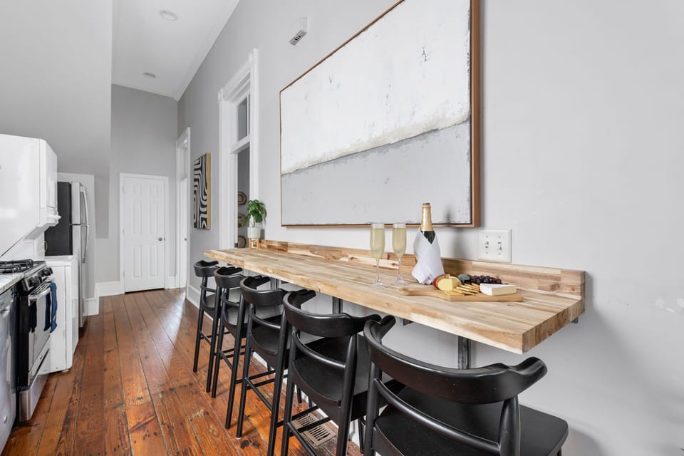 Butcher's Block Breakfast Bar