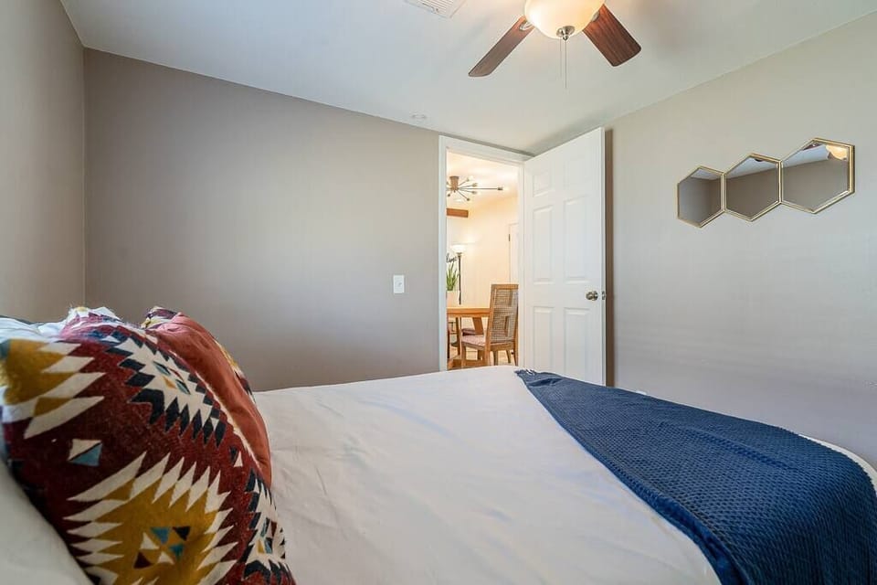 Located opposite the Master bedroom, rest easy knowing you have plenty of privacy.