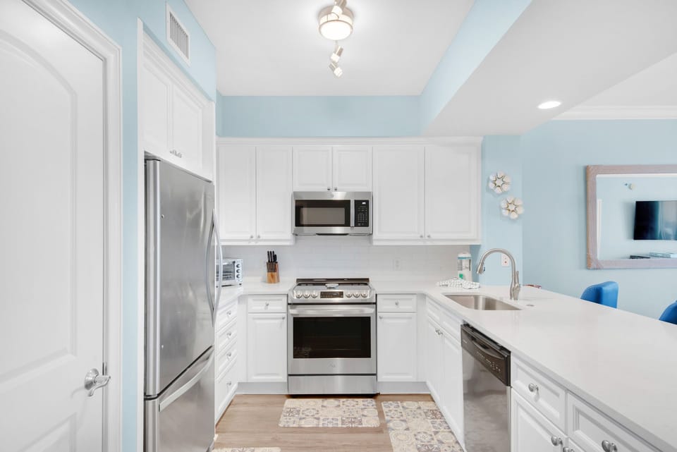Fully equipped kitchen