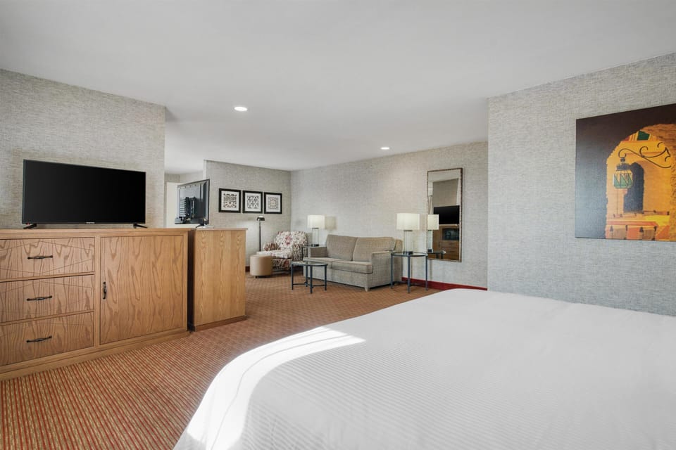 Standard Room, 1 King Bed, Non Smoking, Jetted Tub (with Sofabed;Oversized Room) | Desk, laptop workspace, iron/ironing board, WiFi (surcharge)