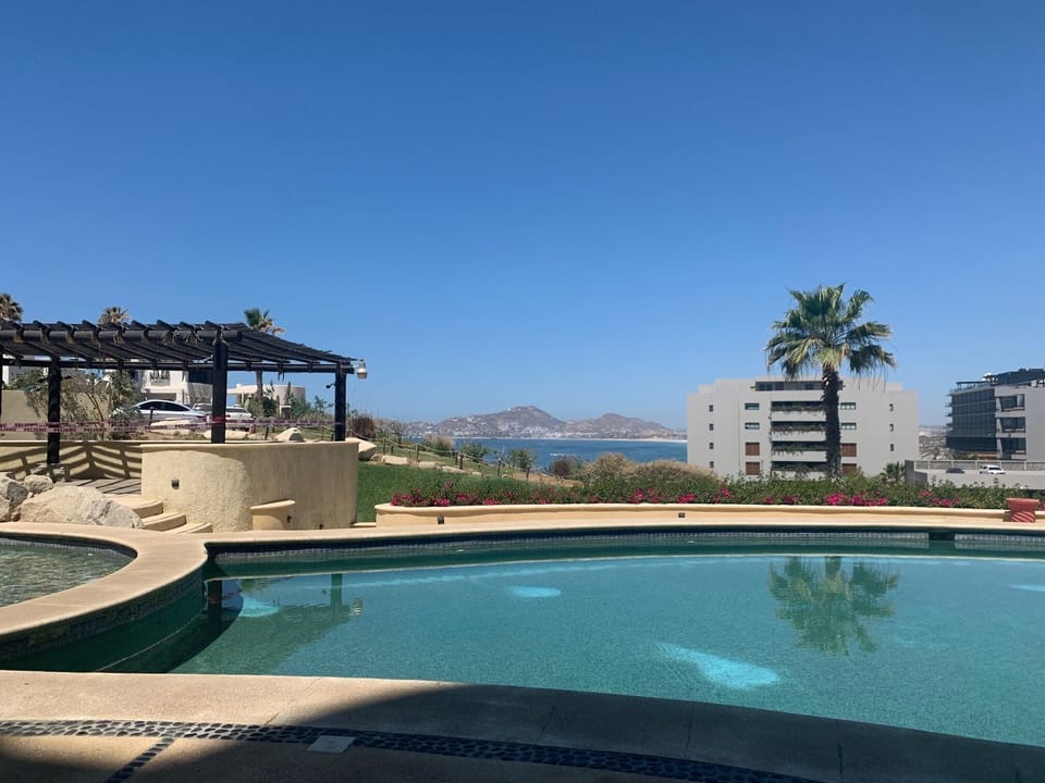 View from pool