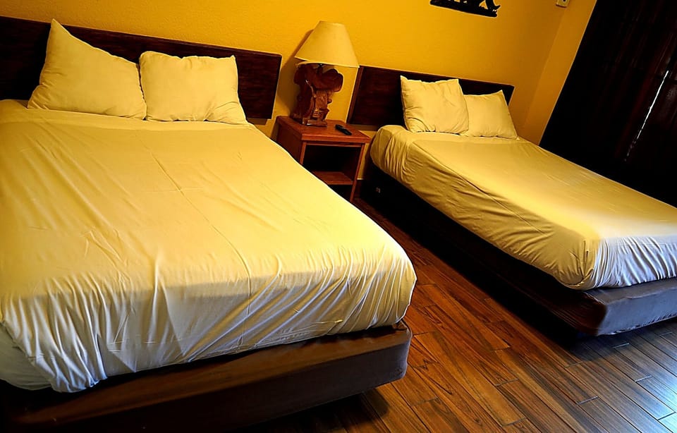 2 Double Beds, Non Smoking | Premium bedding, memory foam beds, iron/ironing board (on request)
