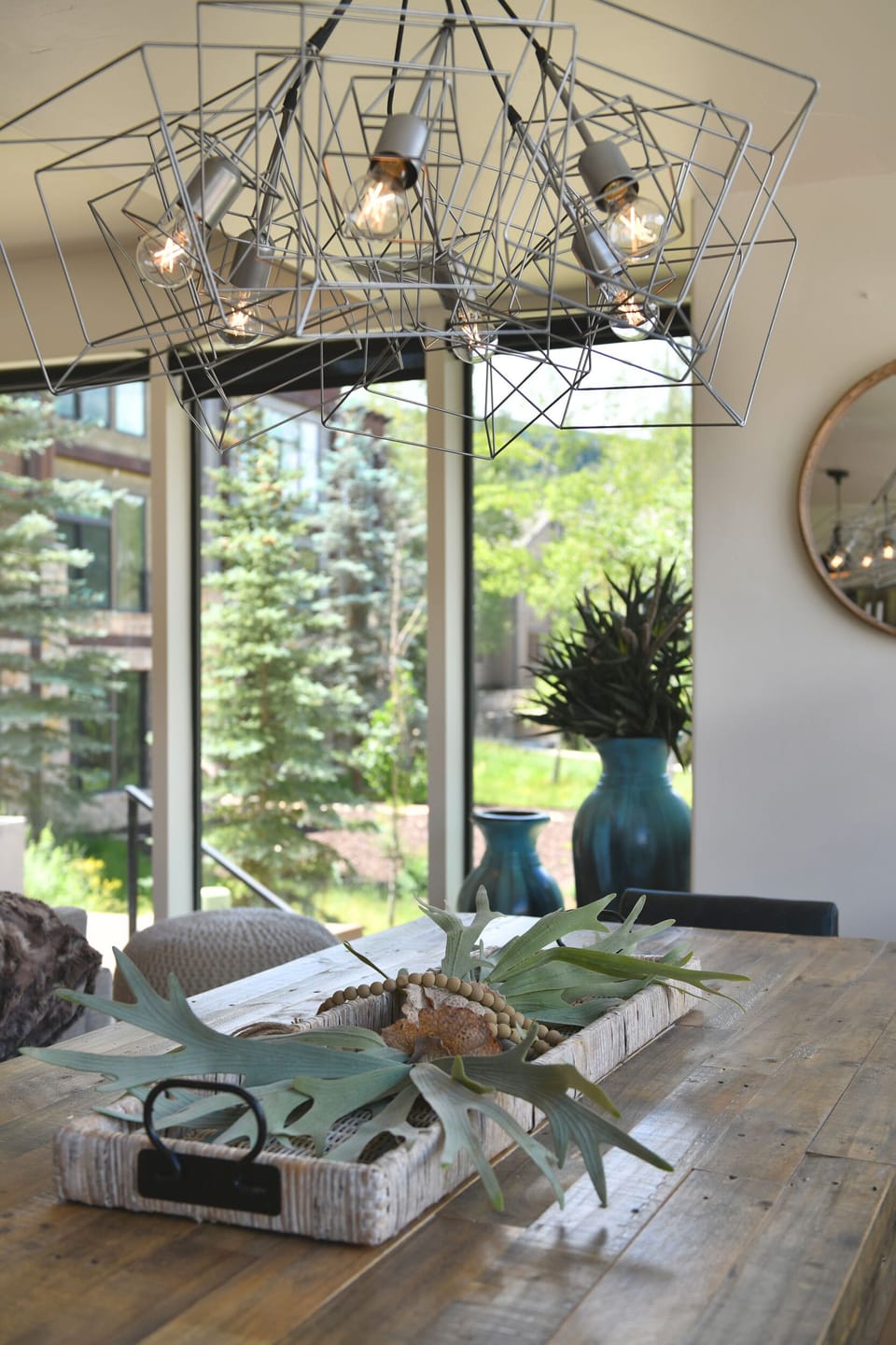 Eye-catching design elements invite creativity and relaxation