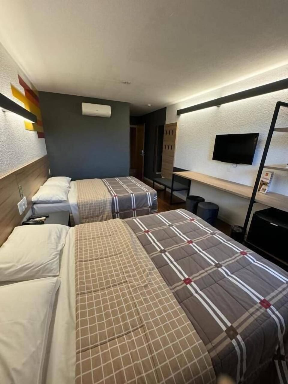 Standard Room, 2 Double Beds | Minibar, in-room safe, desk, soundproofing