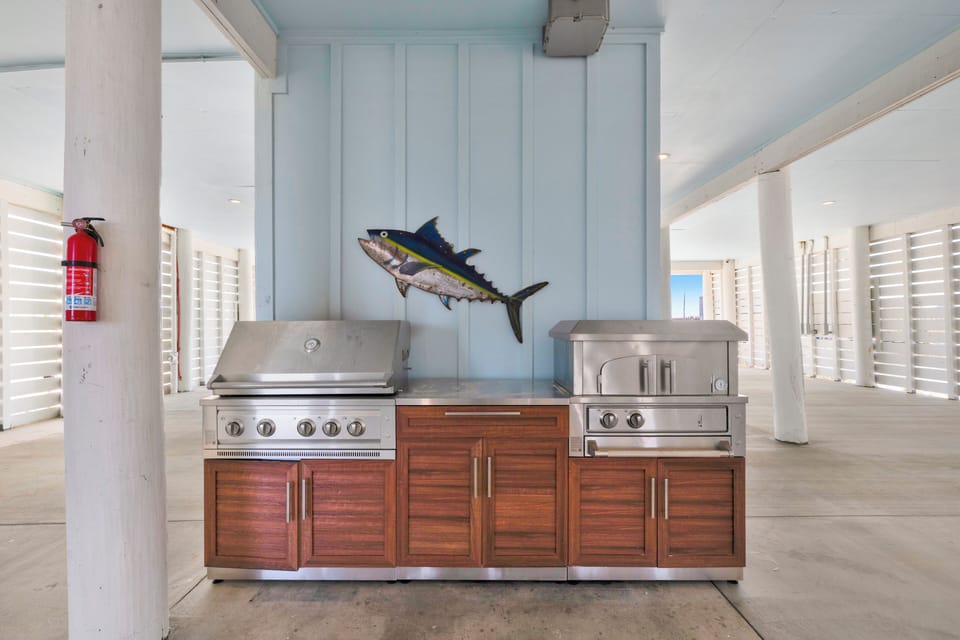 Prepare meals outdoor!