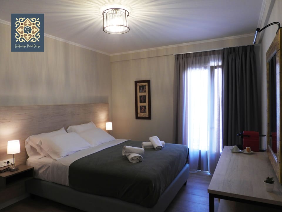 Premium bedding, memory foam beds, minibar, in-room safe