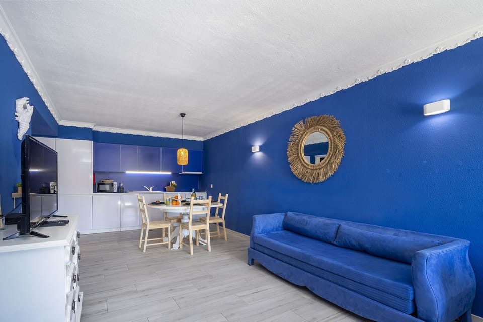 Open space with LCD TV and ultra fast Wi-Fi.
