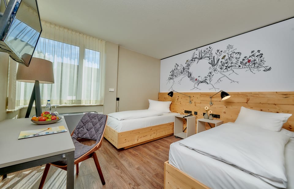 Comfort Twin Room | Hypo-allergenic bedding, minibar, in-room safe, individually decorated