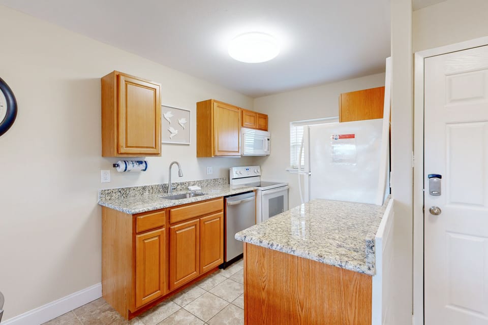Kitchen in Great Room With Easy Access to Dining Area