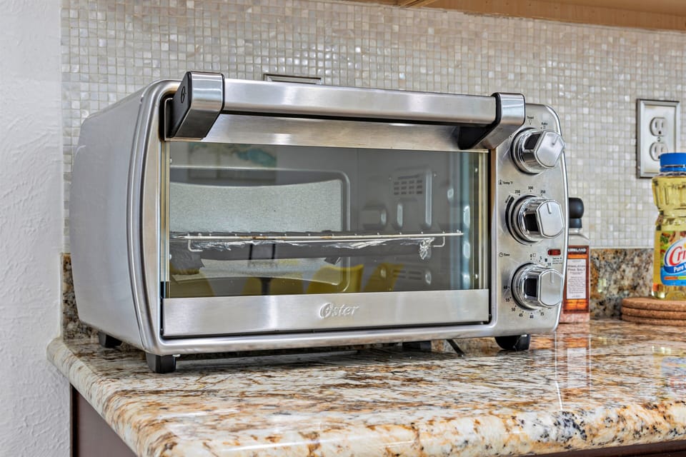 Everything for your basic cooking needs, oil, salt and pepper 