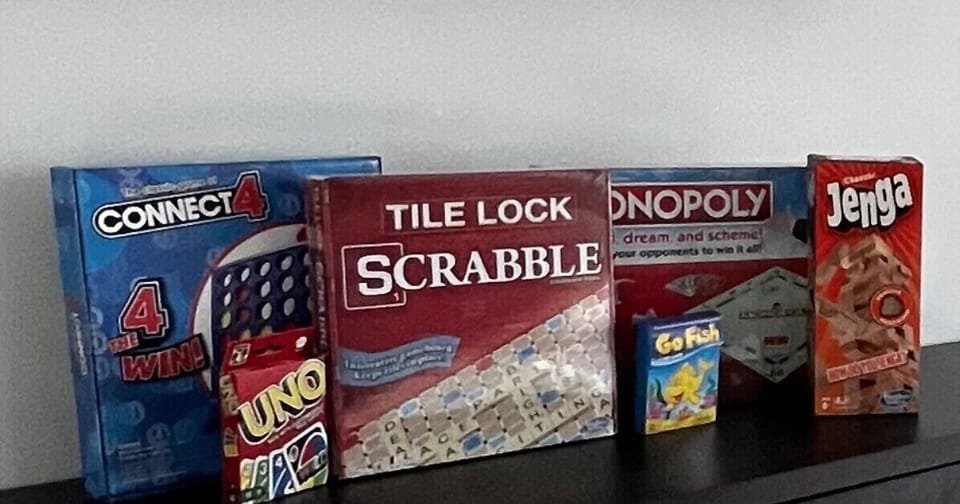 Board games are fun!