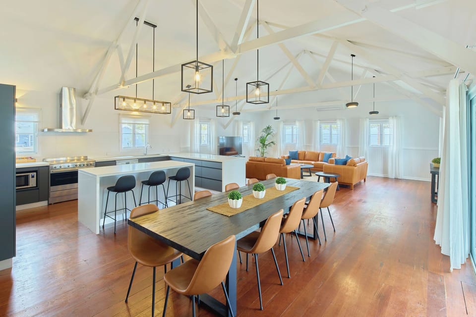Azure Lodge 4 Bedroom Home | Living area | Flat-screen TV