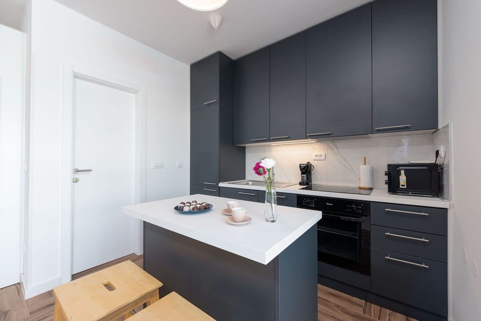 Villa, 2 Bedrooms, Accessible, Private Pool | Private kitchen | Microwave, oven, dishwasher, electric kettle