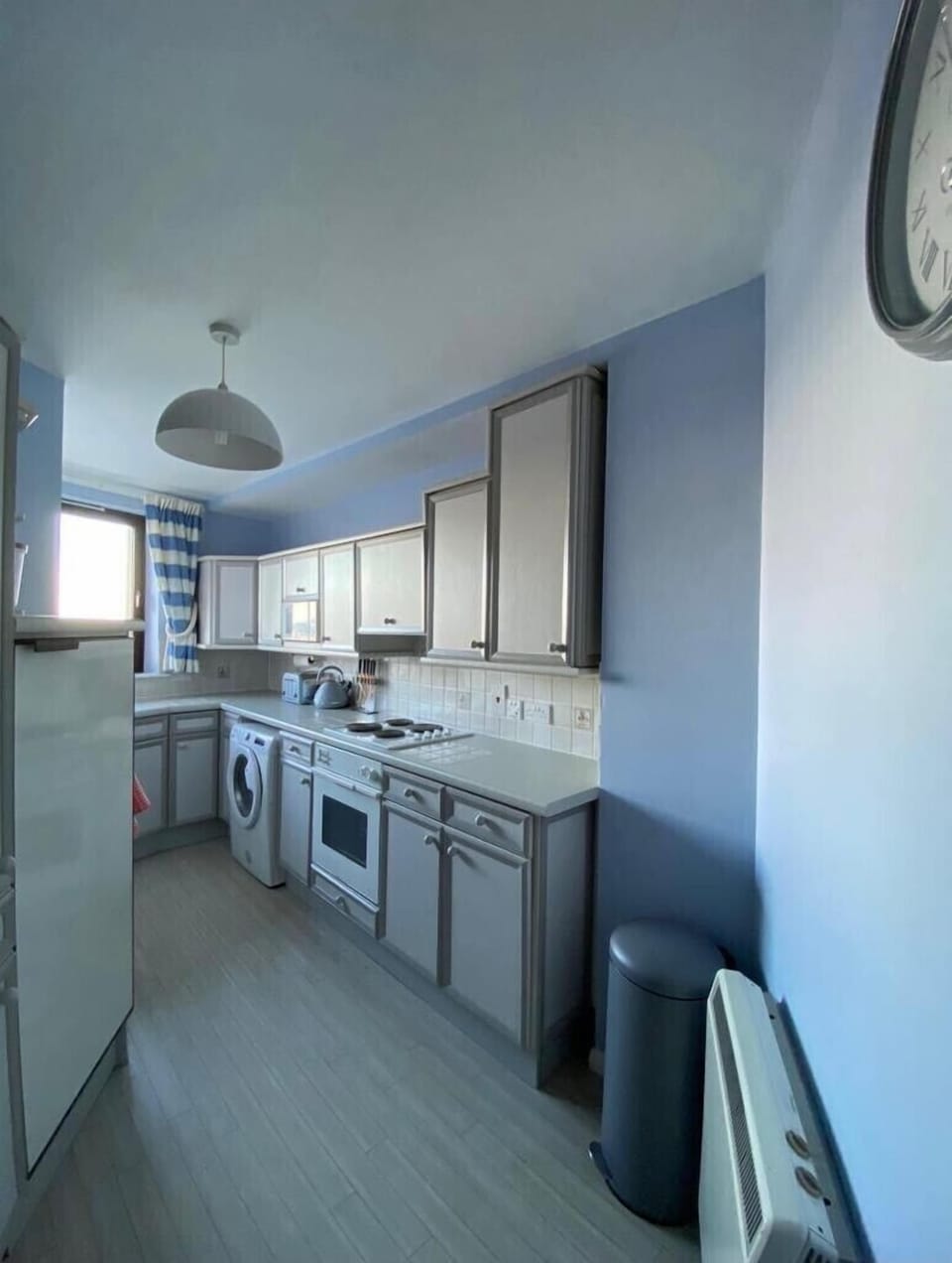 Well equipped Kitchen - overlooks the Harbour. 