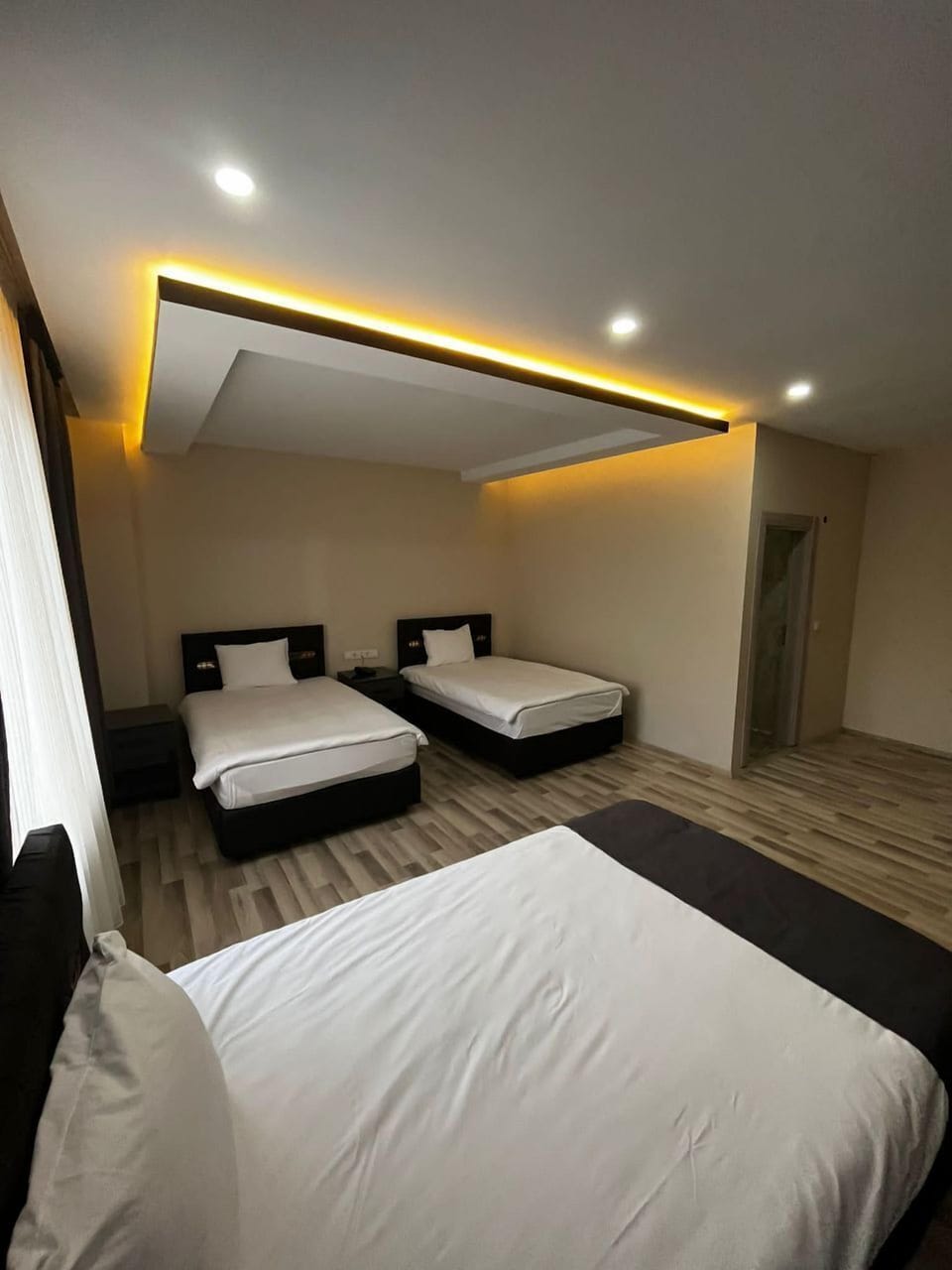 Premium bedding, free WiFi, bed sheets