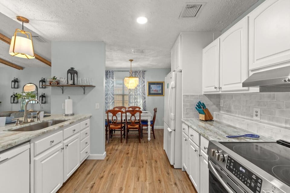 Modern kitchen designed to meet all your culinary needs.