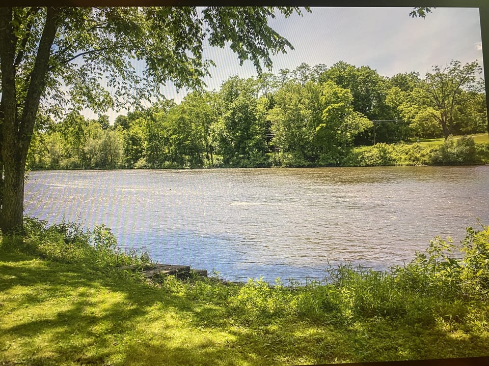 Sit at the water and fish. Or just relax and decompress with your feet in water.