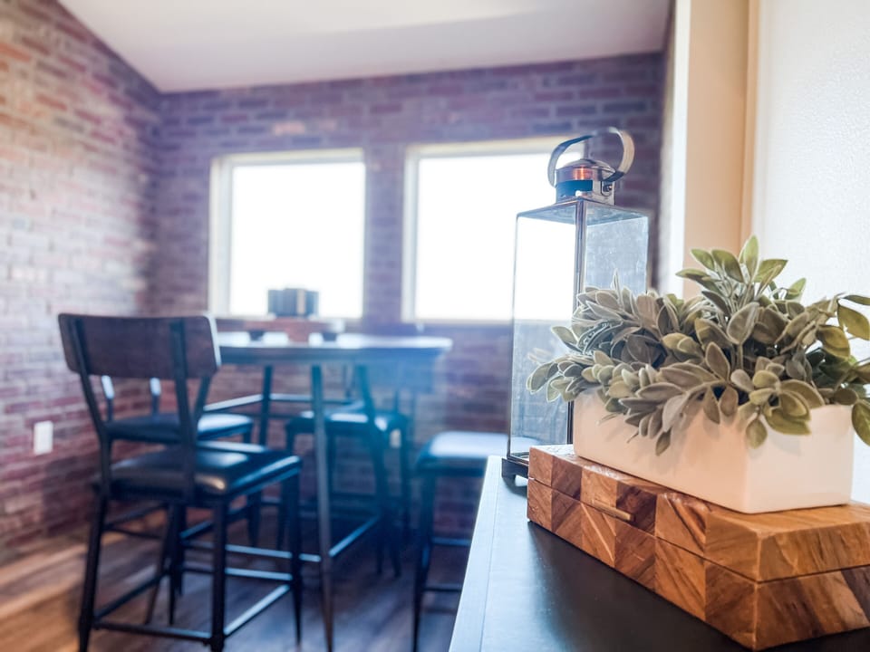 This condo is filled with character in all the little details!