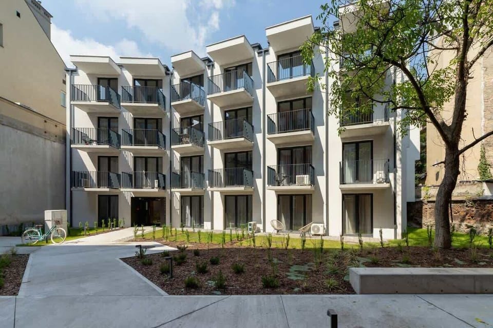 Modern property building. 
