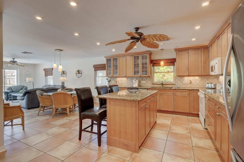 After Coming Down the Hallway You Come Into the Kitchen and Second Family Room