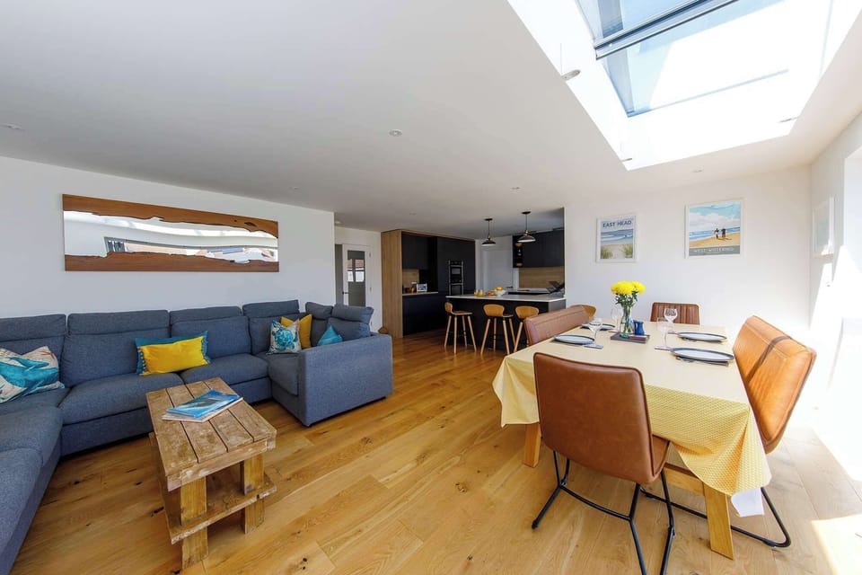 The ground floor open plan living is perfect for the whole family!