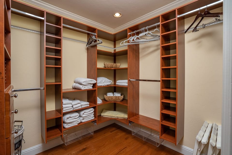 Spacious Master Closet