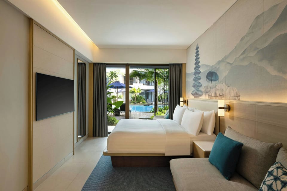 Room, 1 King Bed, Terrace, Poolside (View) | Pool | Outdoor pool, free cabanas, pool umbrellas