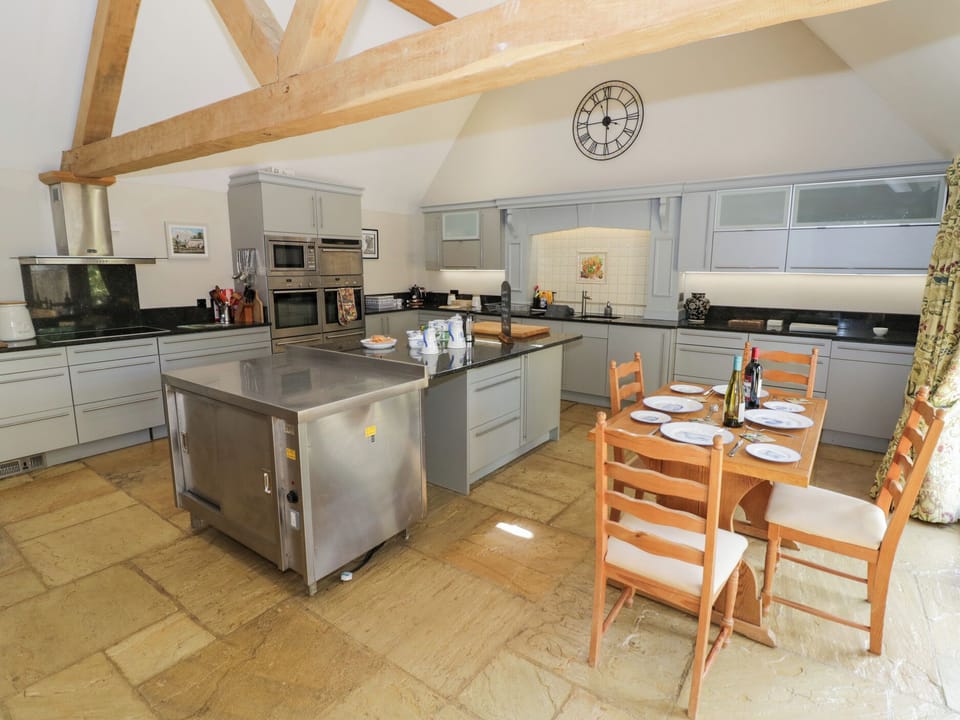 Fridge, dishwasher, electric kettle, toaster