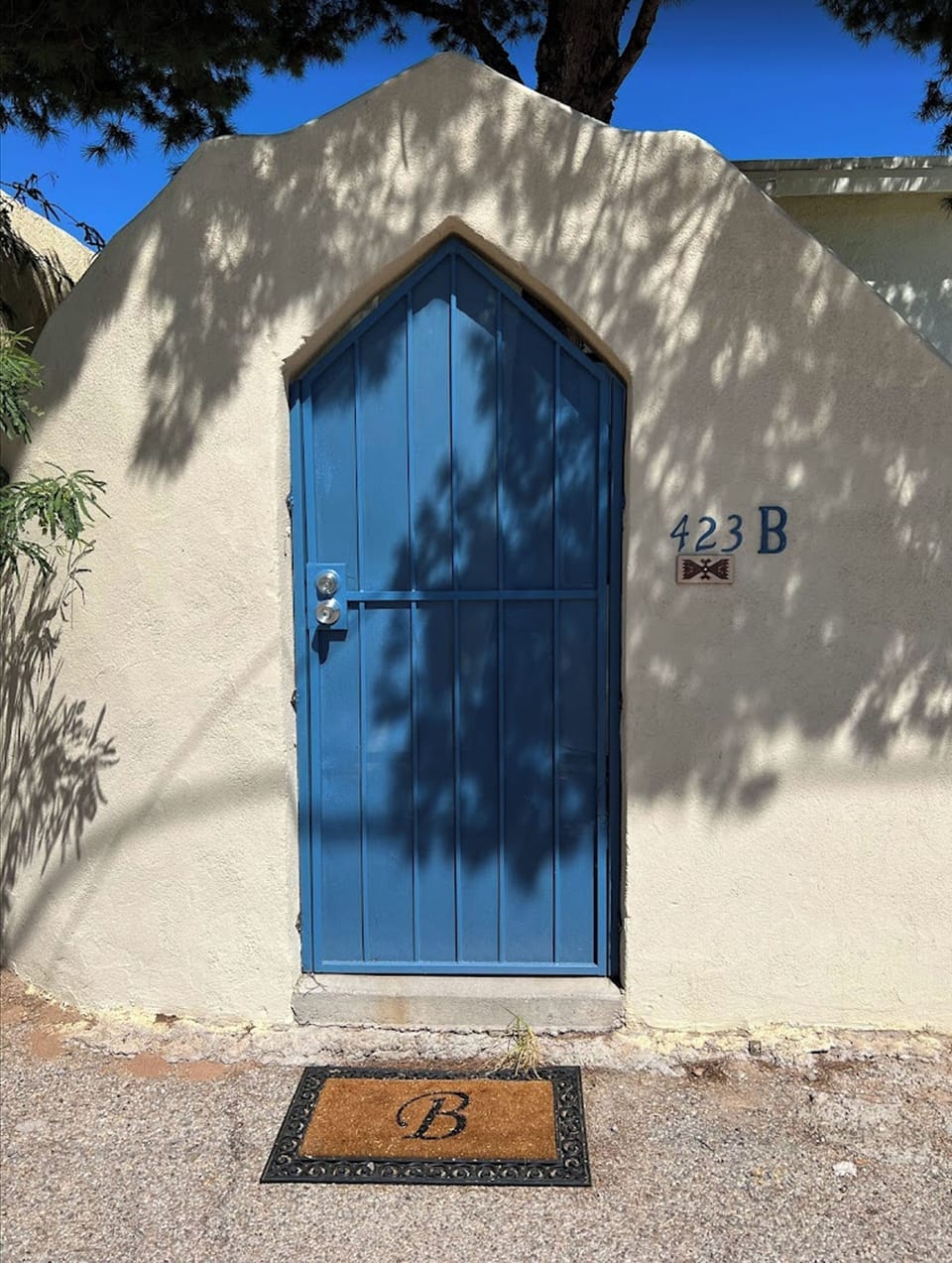 Entry gate to Casita B