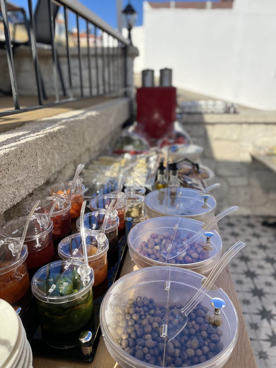 Breakfast buffet