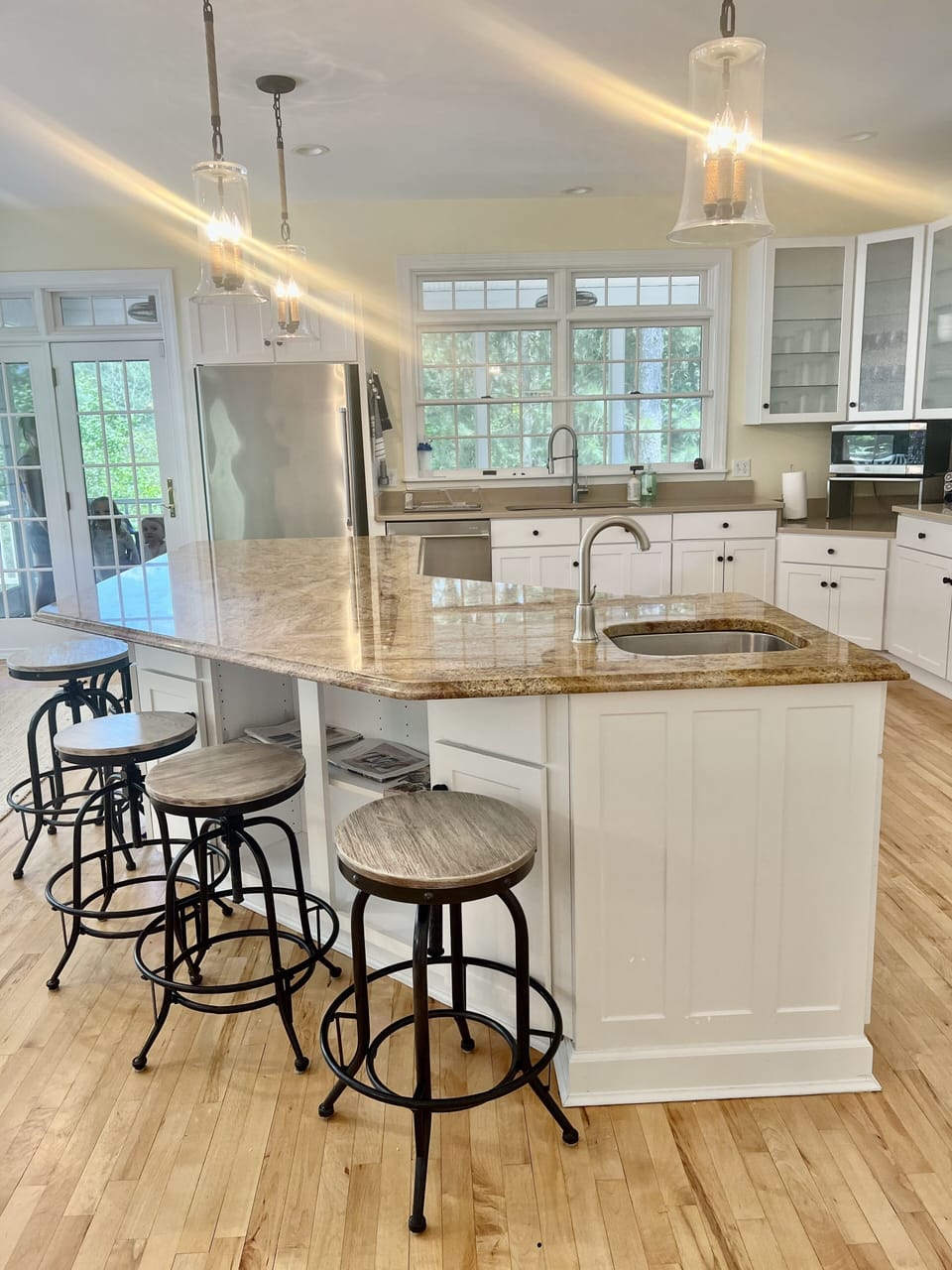 Oversized Kitchen - Seating for 9-10 at Island 
