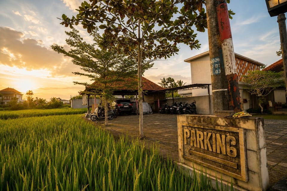 Free self parking, free valet parking