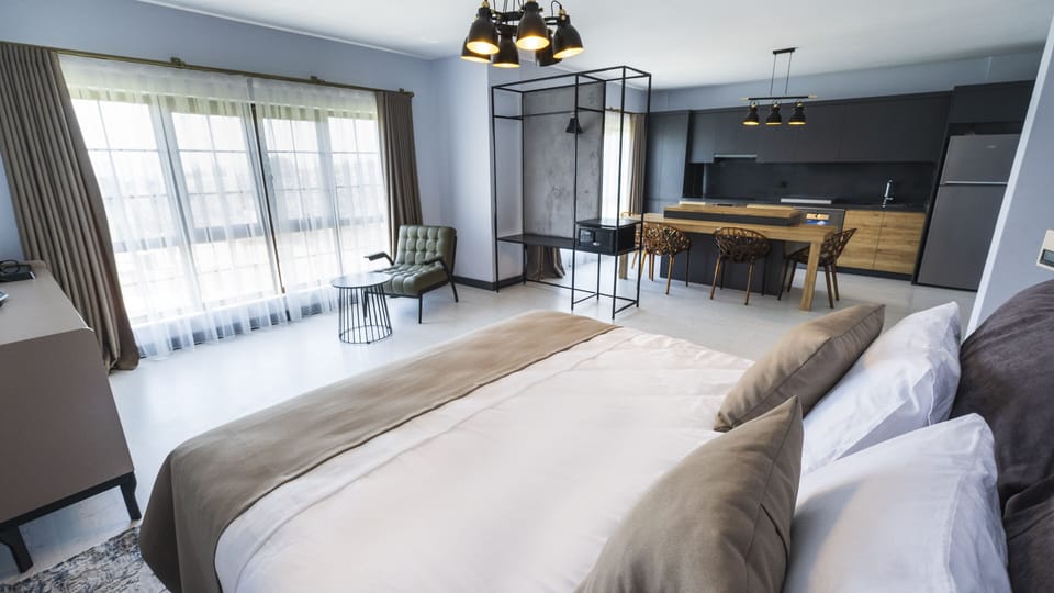 Suit, Doga Manzarali | Minibar, in-room safe, soundproofing, free WiFi