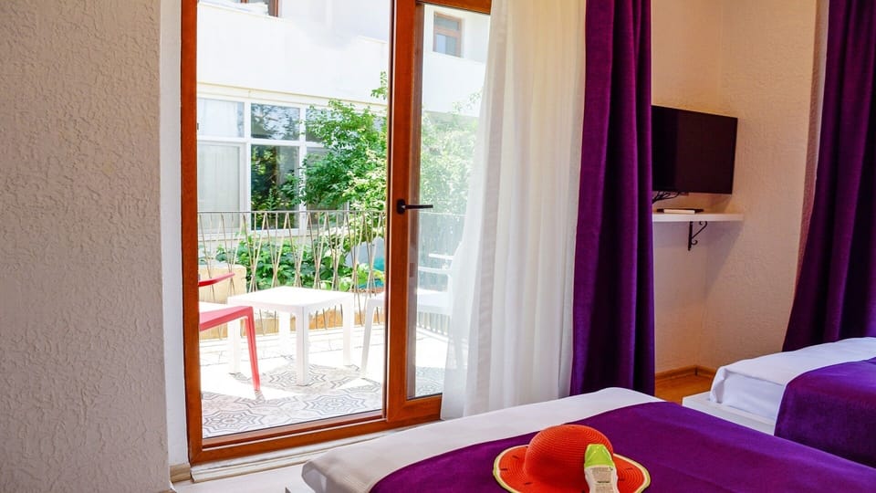 Standard Twin Room, Balcony, Garden View | View from room