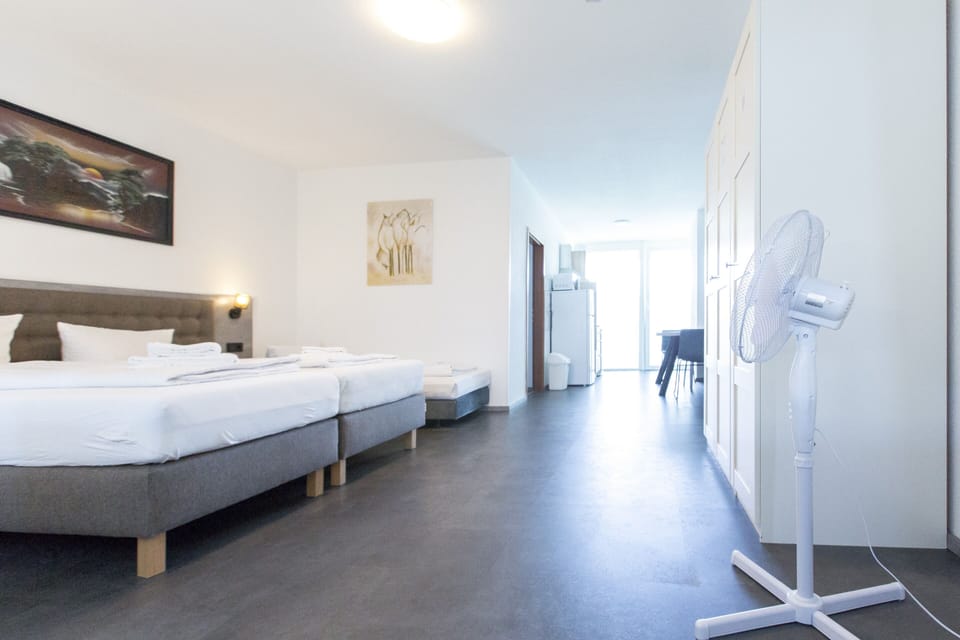 Comfort Apartment, Private Bathroom | Premium bedding, down comforters, pillowtop beds, individually decorated