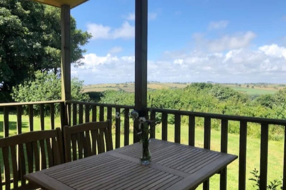 View from the outdoor seating on the verandah