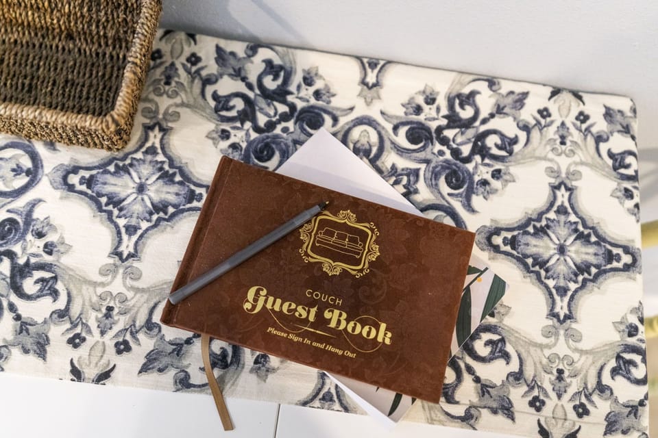 Peruse the Guest Book to see great reviews from guests all over the world!