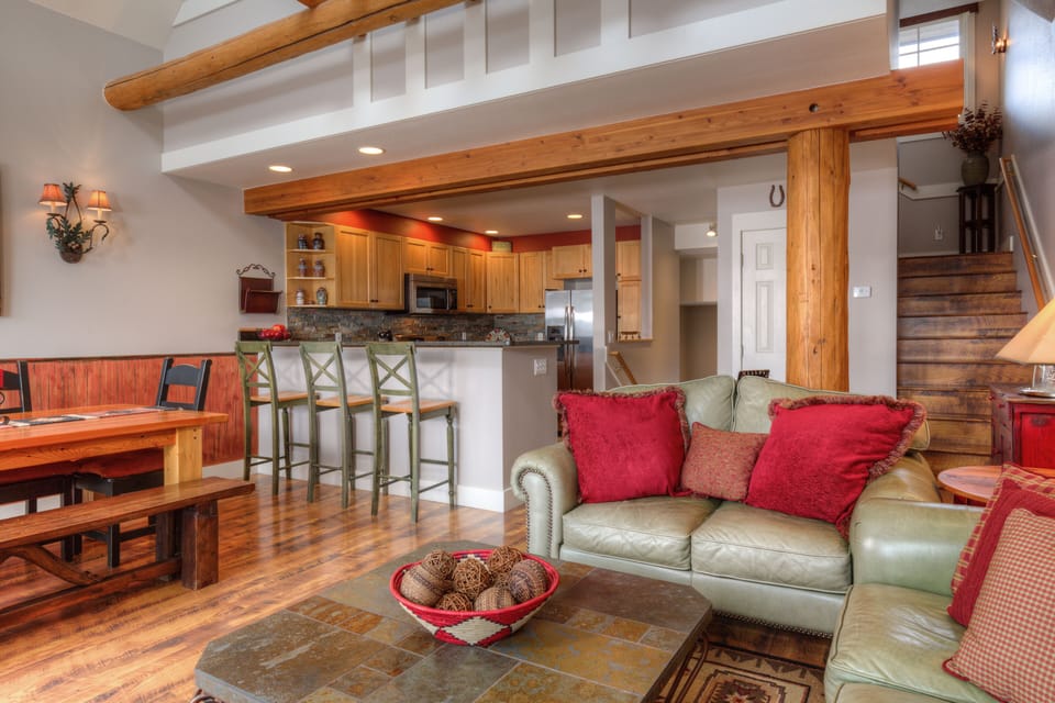 Have a seat on the comfy couches | Main Level