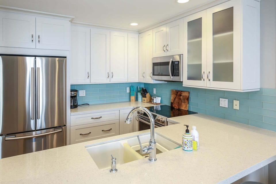 Fully stocked kitchen