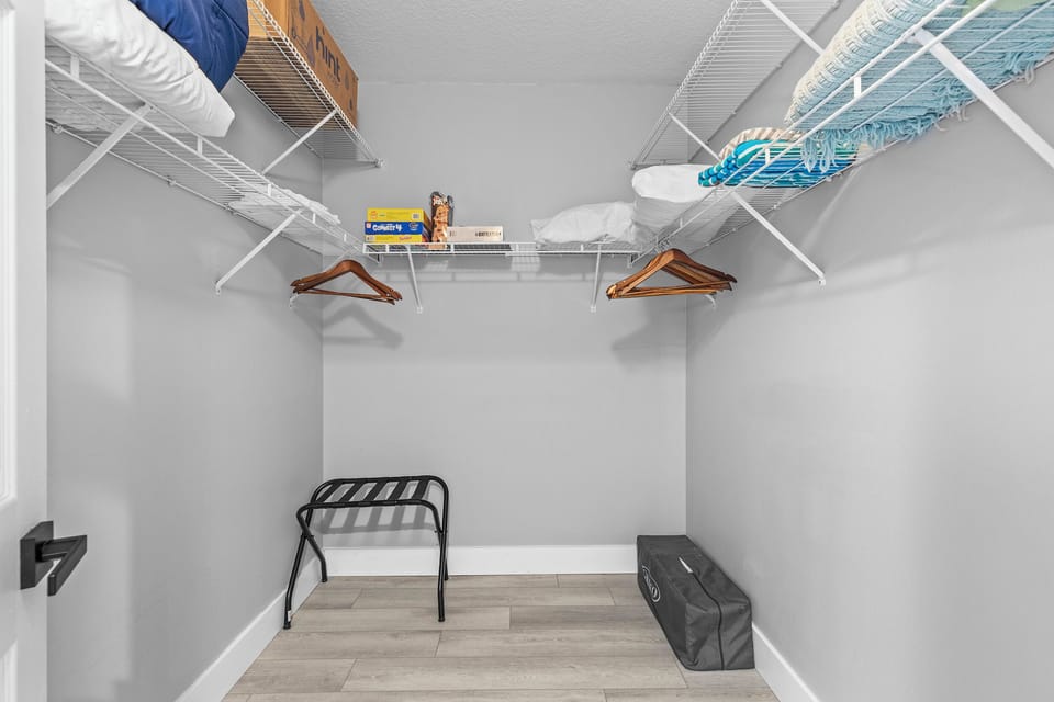 Primary Bedroom Walk in Closet