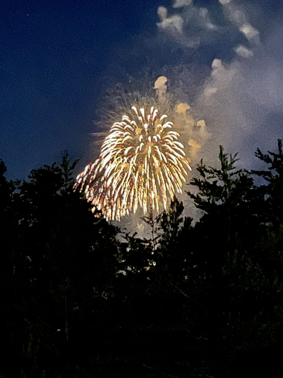 Dollywood fireworks from guest room balcony!