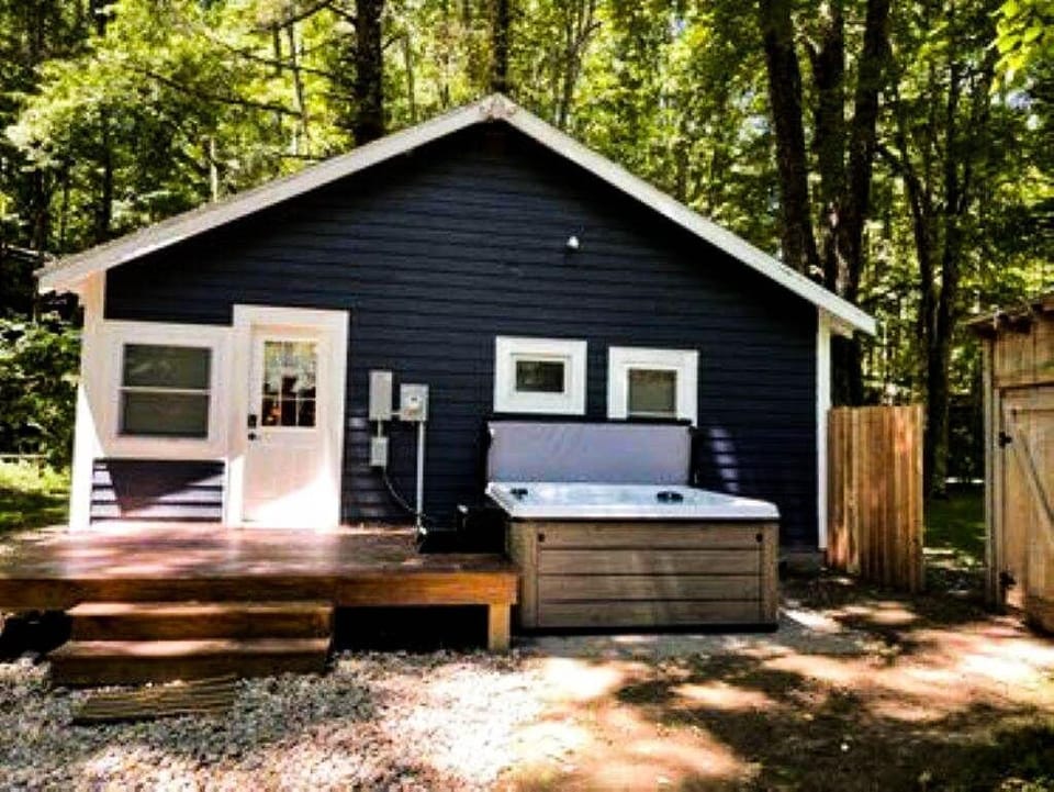 Exterior View of Hot Tub