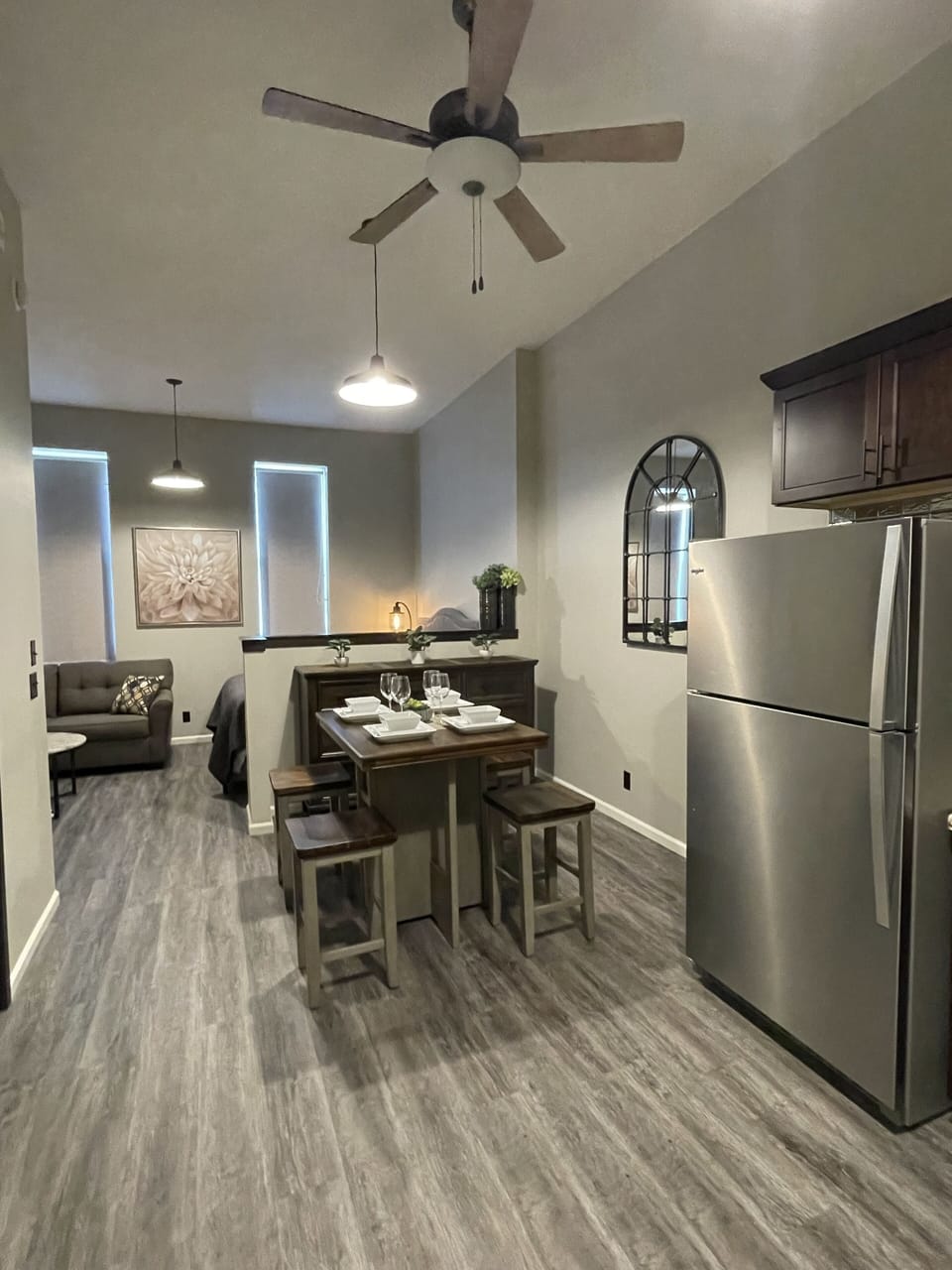 View from kitchen
