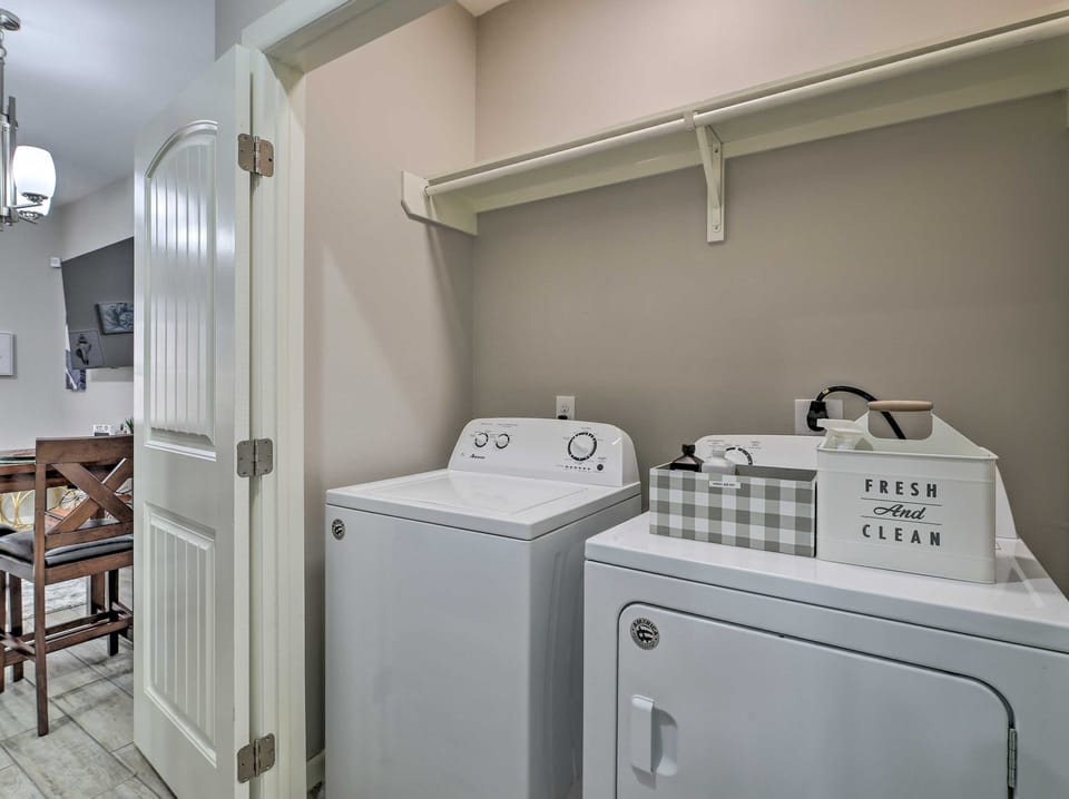 Laundry Area | Detergent Provided