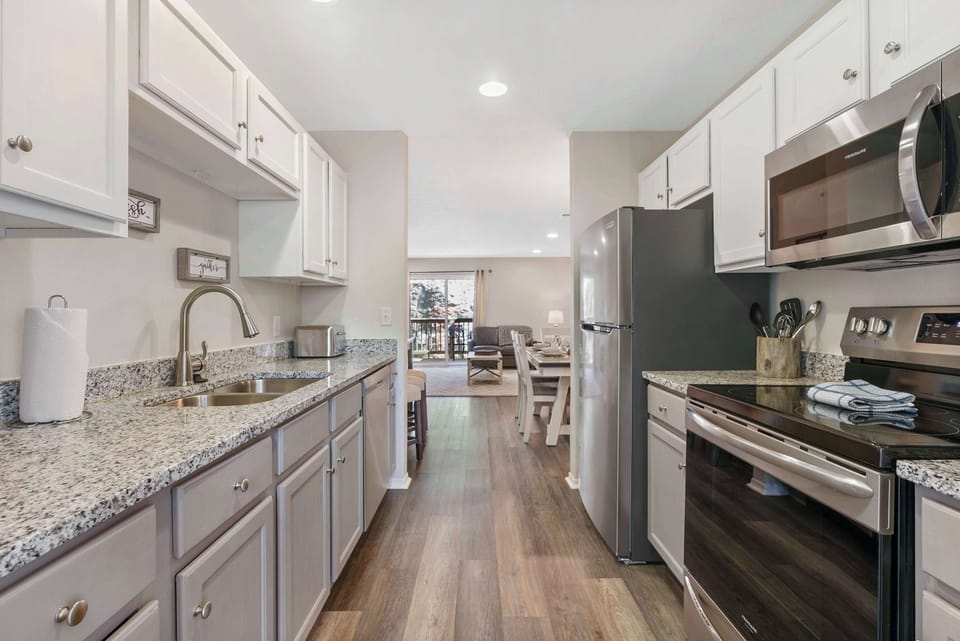 Condo, Multiple Beds, Patio, Garden View (Hillside Duo) | Private kitchen | Coffee/tea maker