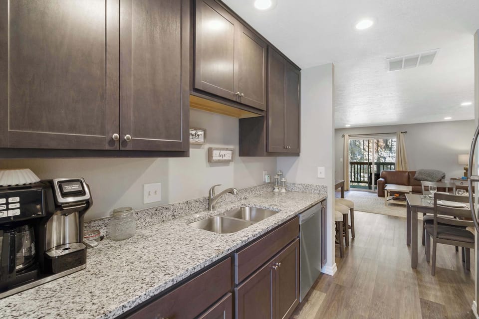Condo, Multiple Beds, Patio, Garden View (Hillside Duo) | Private kitchen | Coffee/tea maker