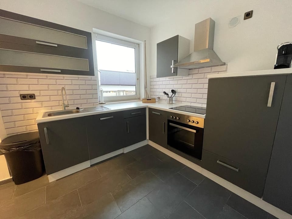 Superior Apartment, Patio | Private kitchen | Electric kettle