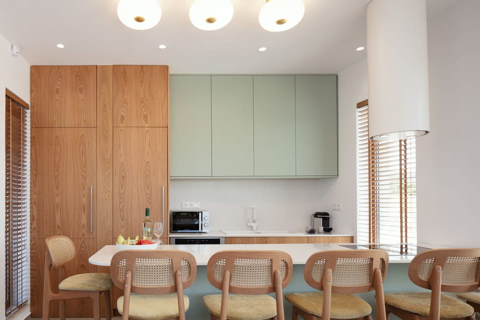 A fully equipped kitchen for culinary wonders.